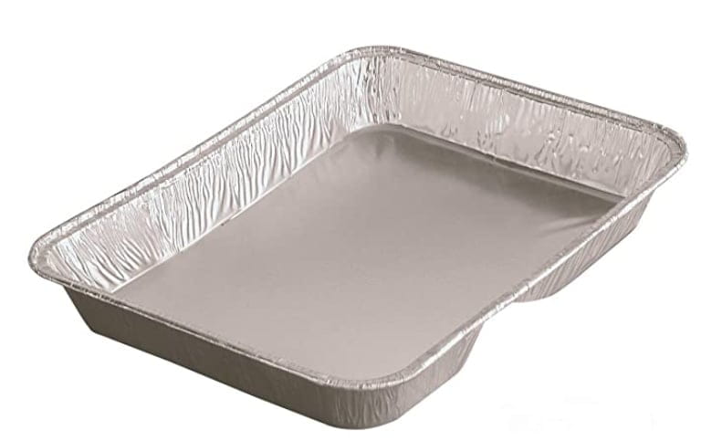 100 Stück Aluschalen 227x177x38,5mm