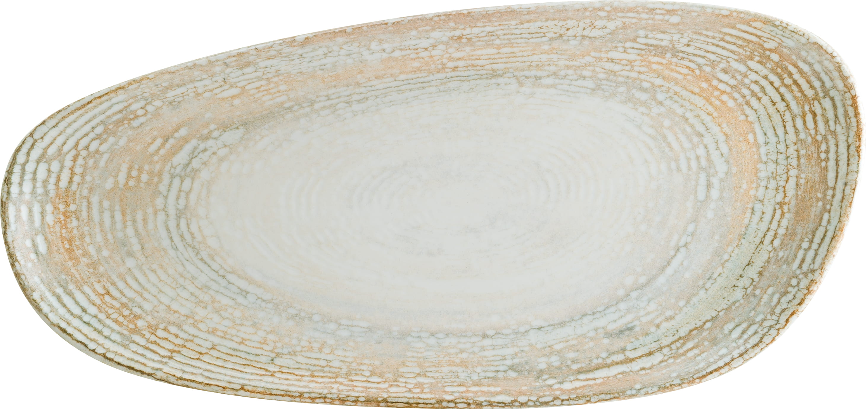 Platte oval 37x17cm PATERA