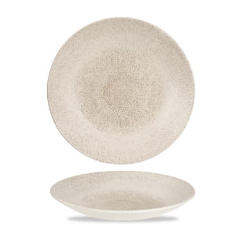 Teller tief coup 25,5cm RAKU agate grey