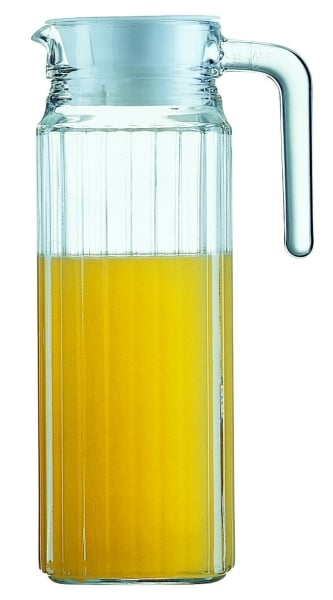 Krug 1,10l mit Deckel QUADRO