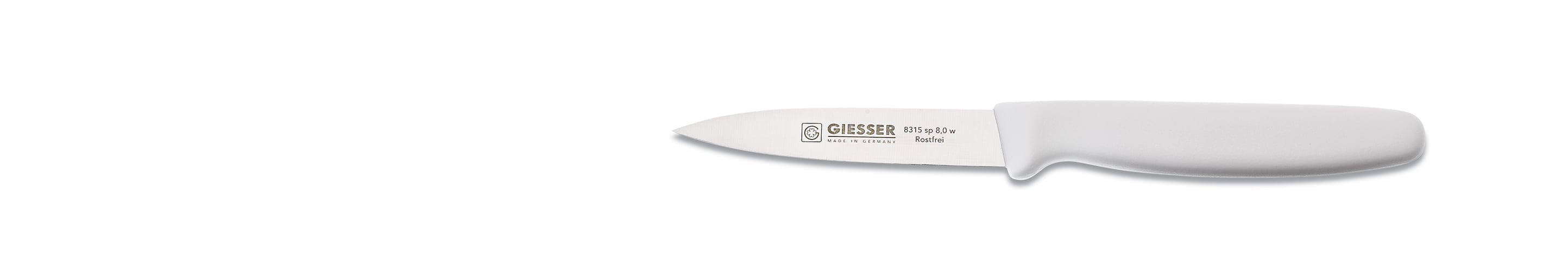 Gemüsemesser 8cm weiß
