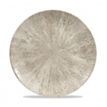 Teller flach coup 26cm STONE agate grey