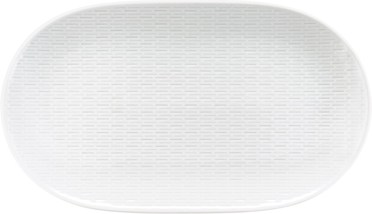 Platte oval coup relief 23cm SCOPE LINEA