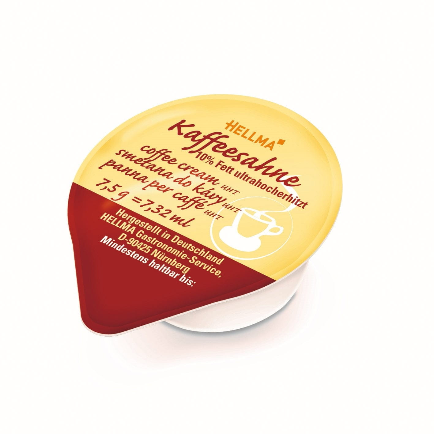 Hellma Kaffeesahne mit 10 % Fett