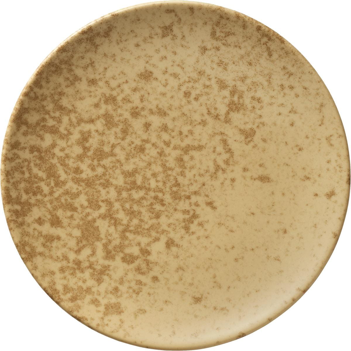 Teller flach rund coup 20cm SANDSTONE DARK YELLOW
