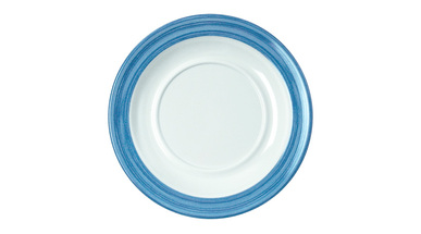 Untertasse 140mm Kunststoff blau