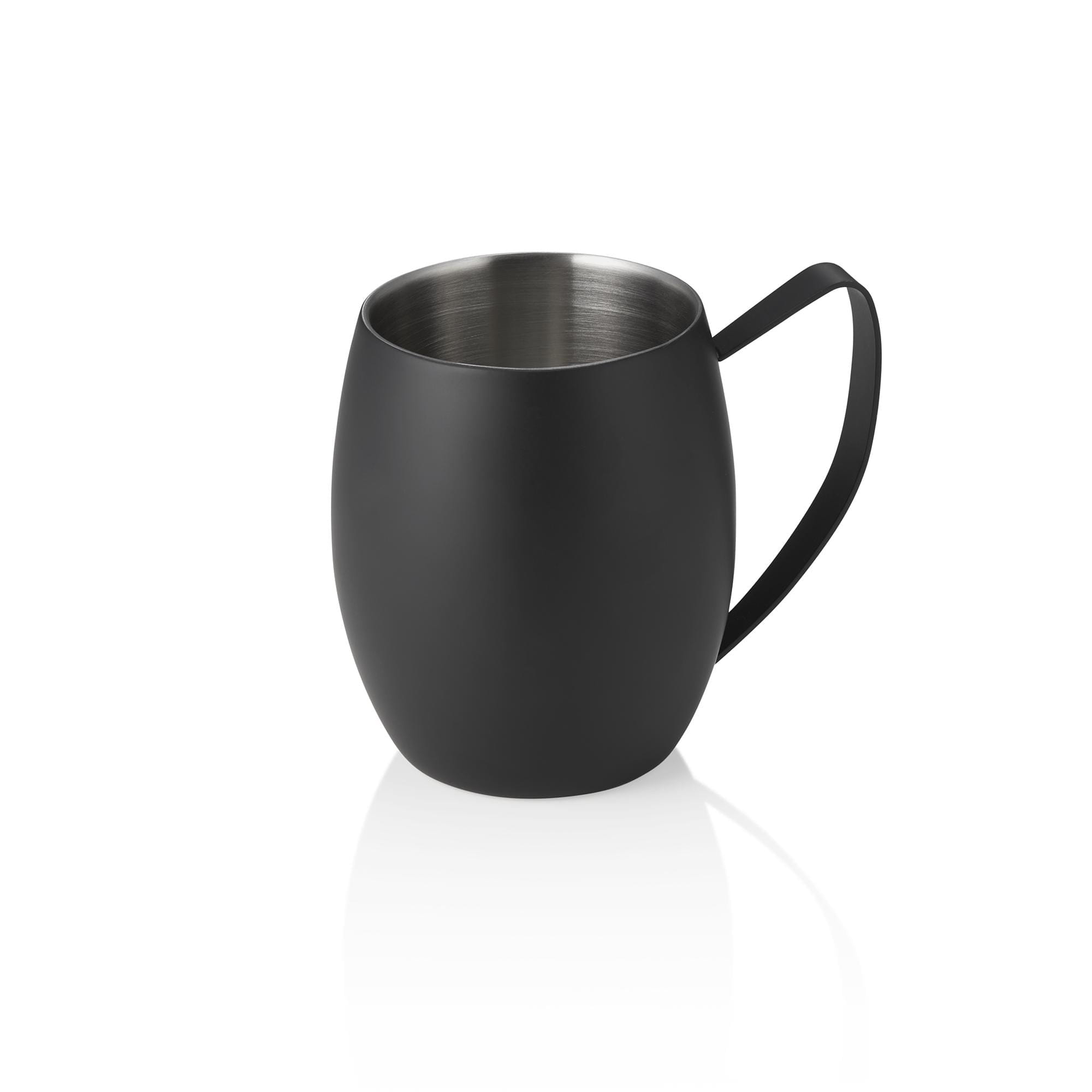 Moscow-Mule-Becher 0,38l Ø10cm H11,5cm NOCTURN 18/8 schwarz matt