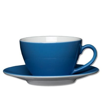 Milchkaffeeuntertasse 0,32L COFFEESHOP blau