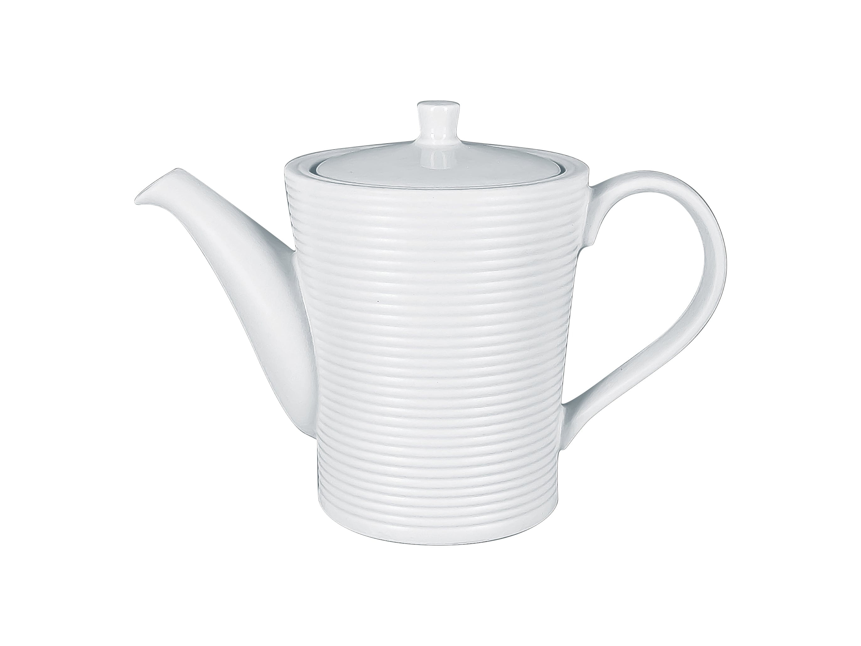 Kaffeekanne mit Deckel Ø8,7cm H11,8cm 0,35L EVOLUTION white