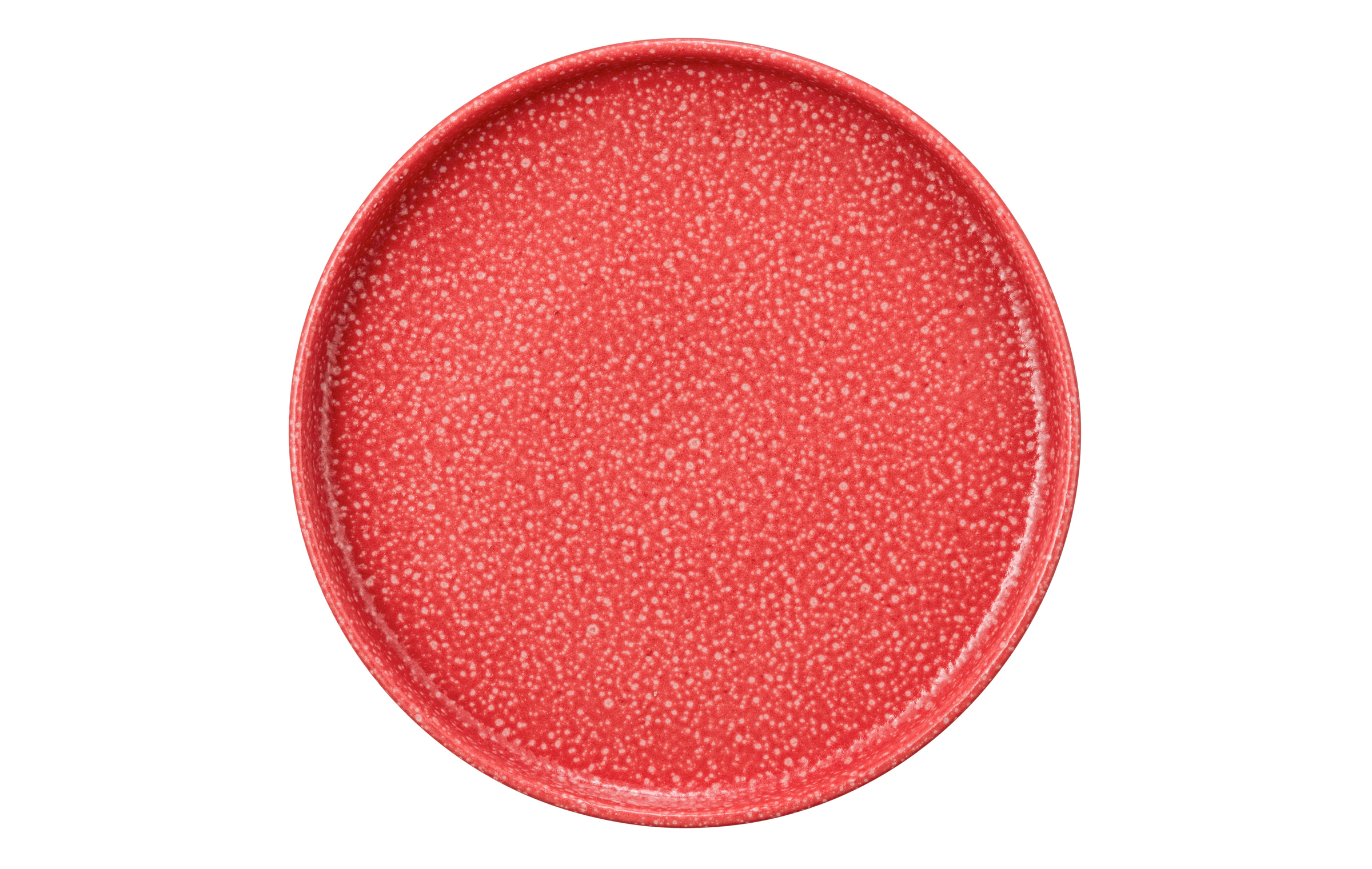 Teller flach 16cm GOOD MOOD intense red