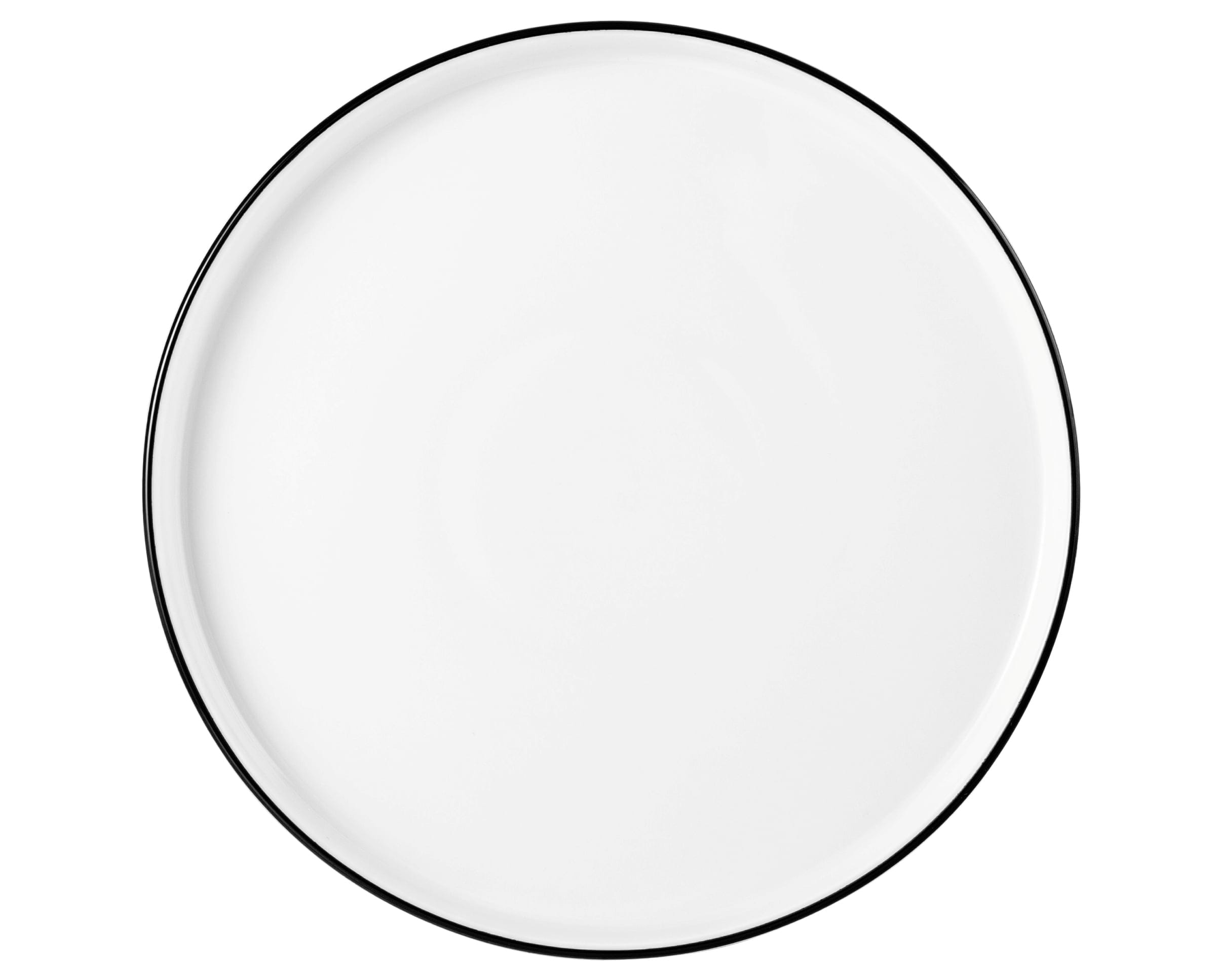 Teller rund flach rund 21cm M5397-21 GOOD MOOD black line