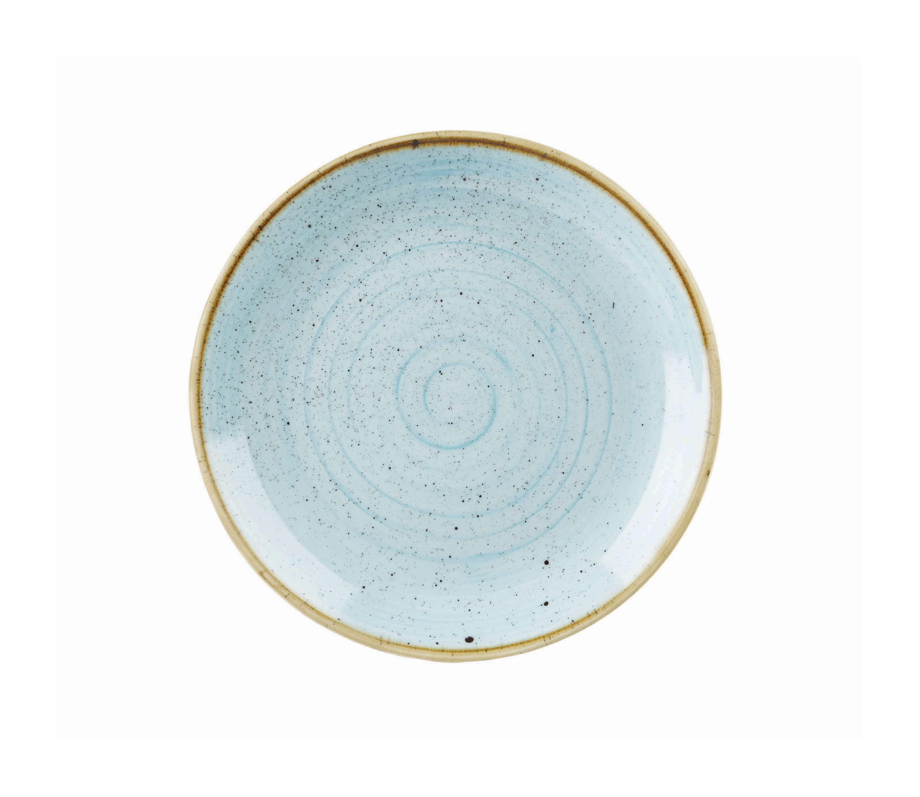 Teller flach coup 28,8cm STONECAST duck egg blue