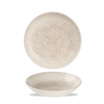 Teller tief coup 18,2cm RAKU agate grey