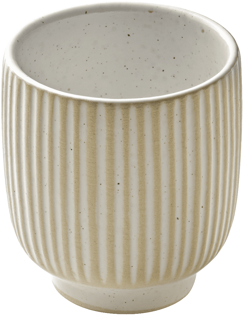 Espressotasse 0,10l NARA RELIEF weiß