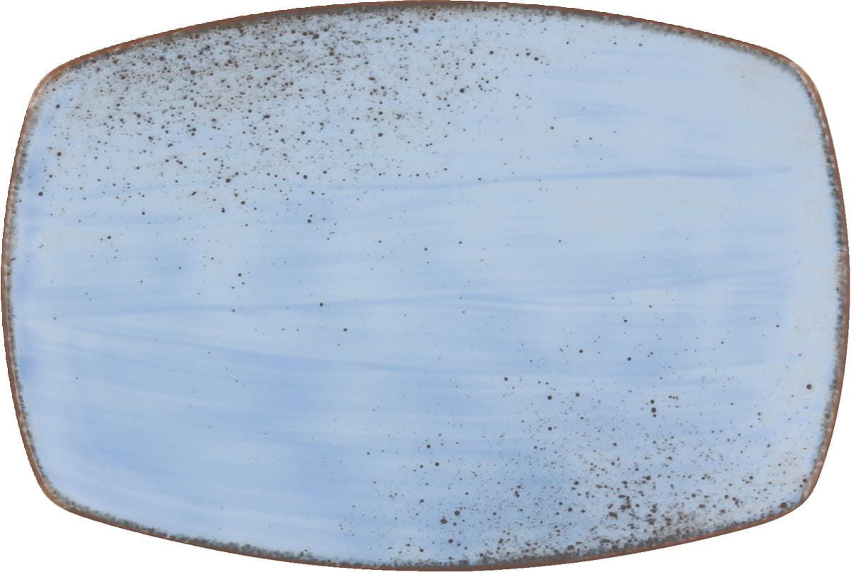 Platte rechteckig coup 14x9cm MODERN RUSTIC river