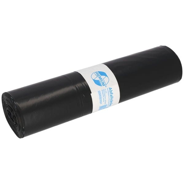 25 Stück Müllsäcke 120l/60µ schwarz