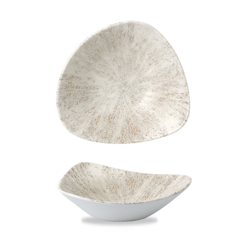 Schale dreieckig 18,5cm STONE agate grey