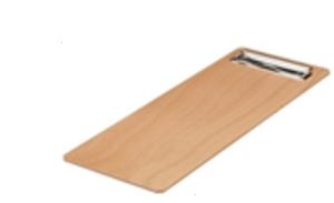 Klemmbrett XL 35x12,5cm DIN lang XL honigfarben