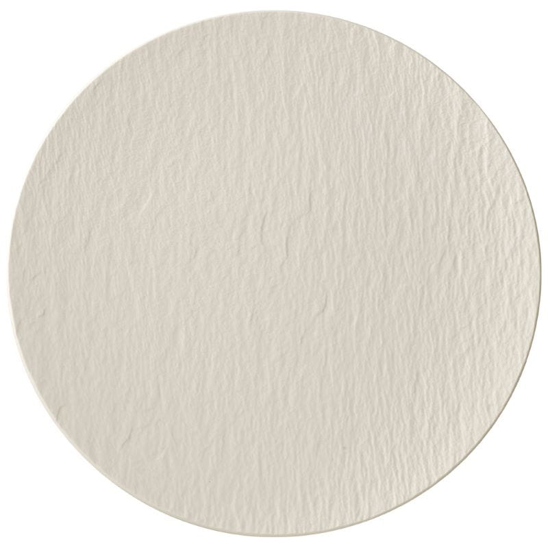 Coupeteller flach Ø32cm H2,5cm THE ROCK White Glacier