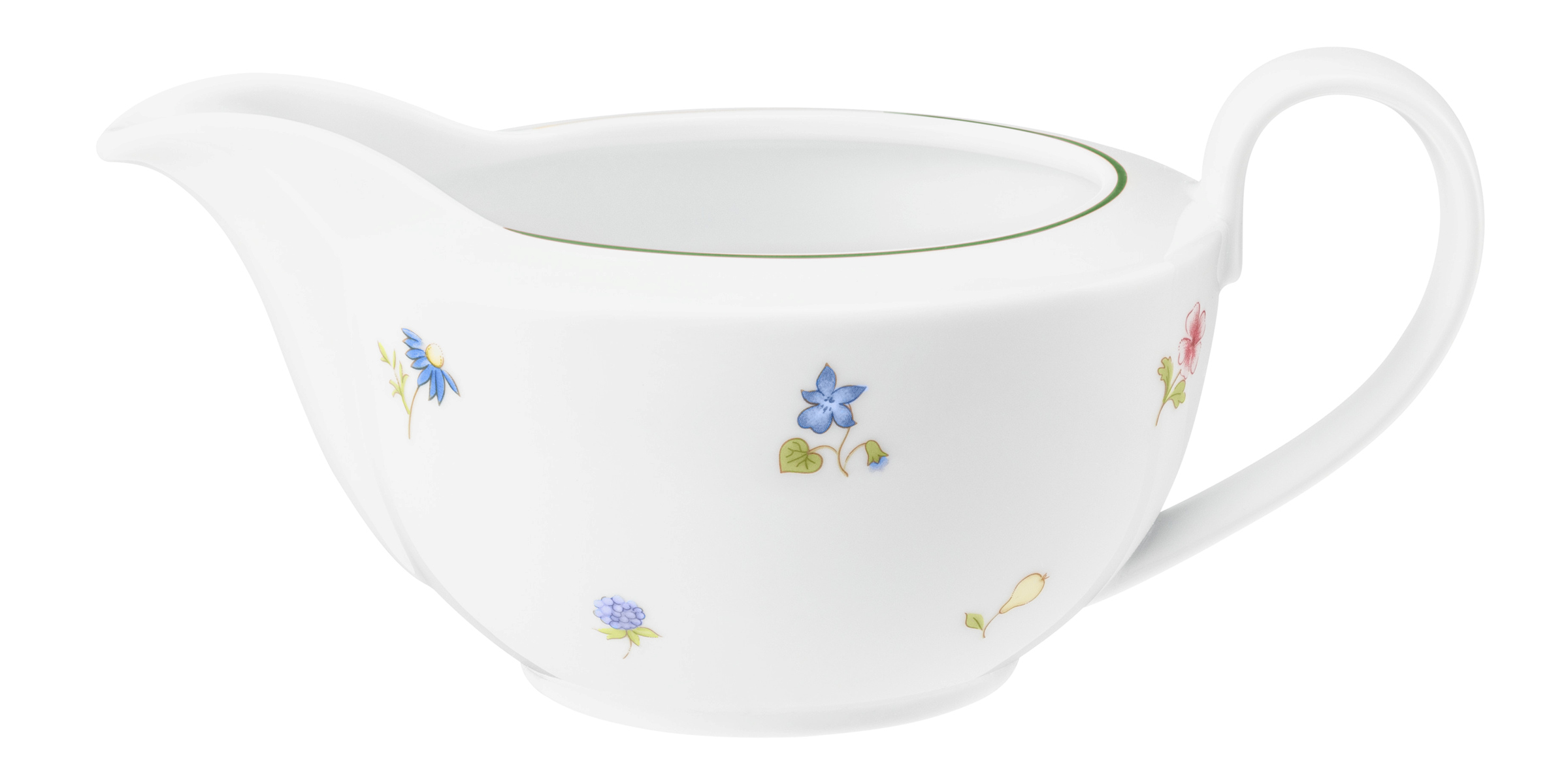 Sauciere rund 0,45l COMMUNITY streublume grüne linie