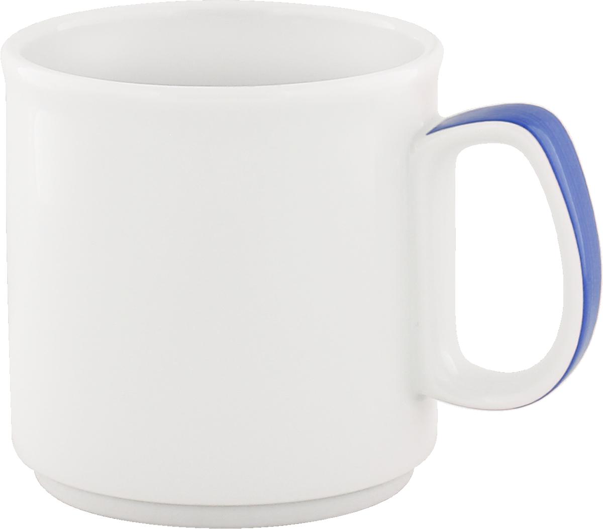 Spezialbecher stapelbar 0.30l INVITA DIMENSION PINSELBAND himmelblau