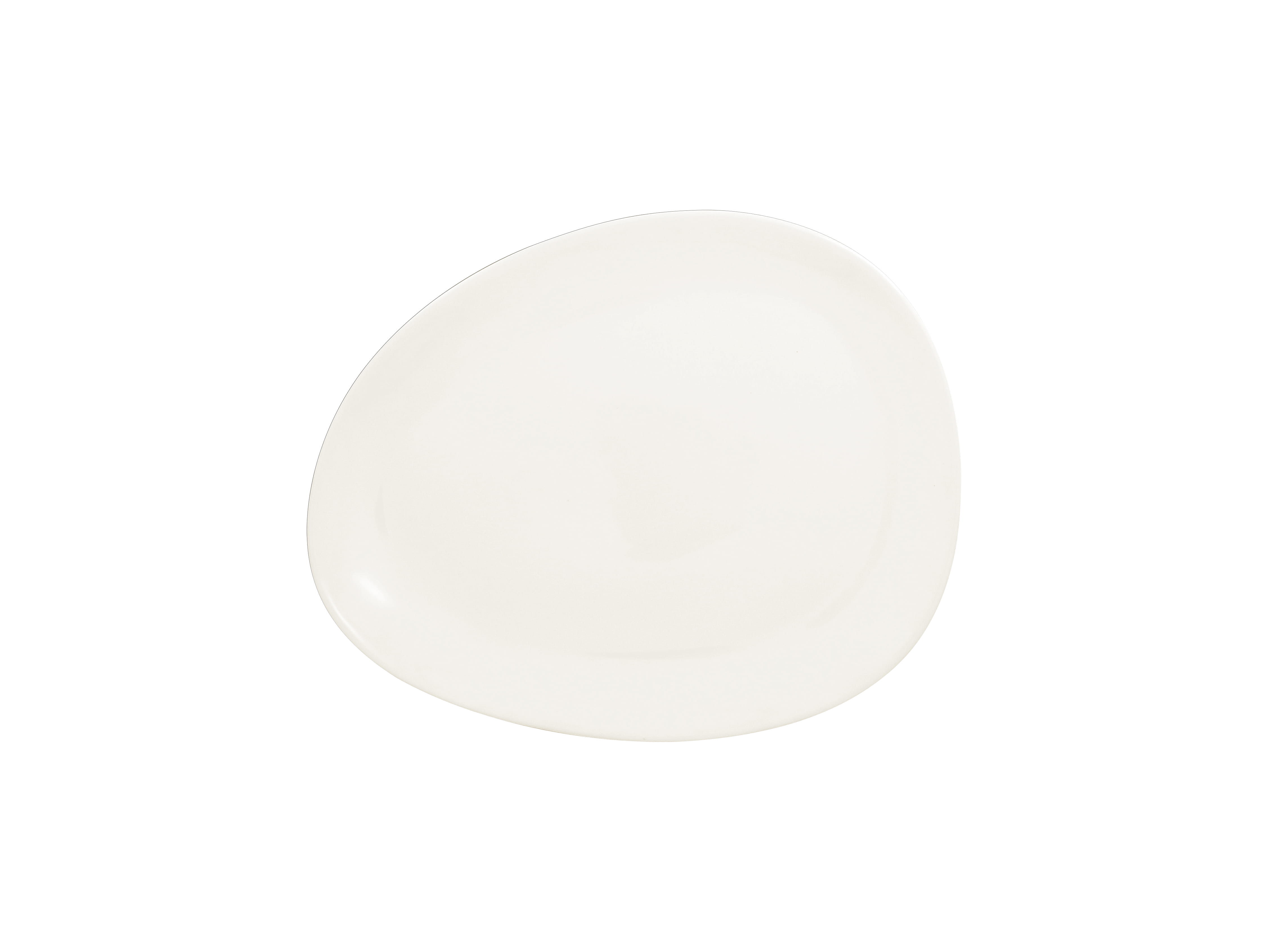 Teller 27x21,5cm SUGGESTIONS SHAPED white