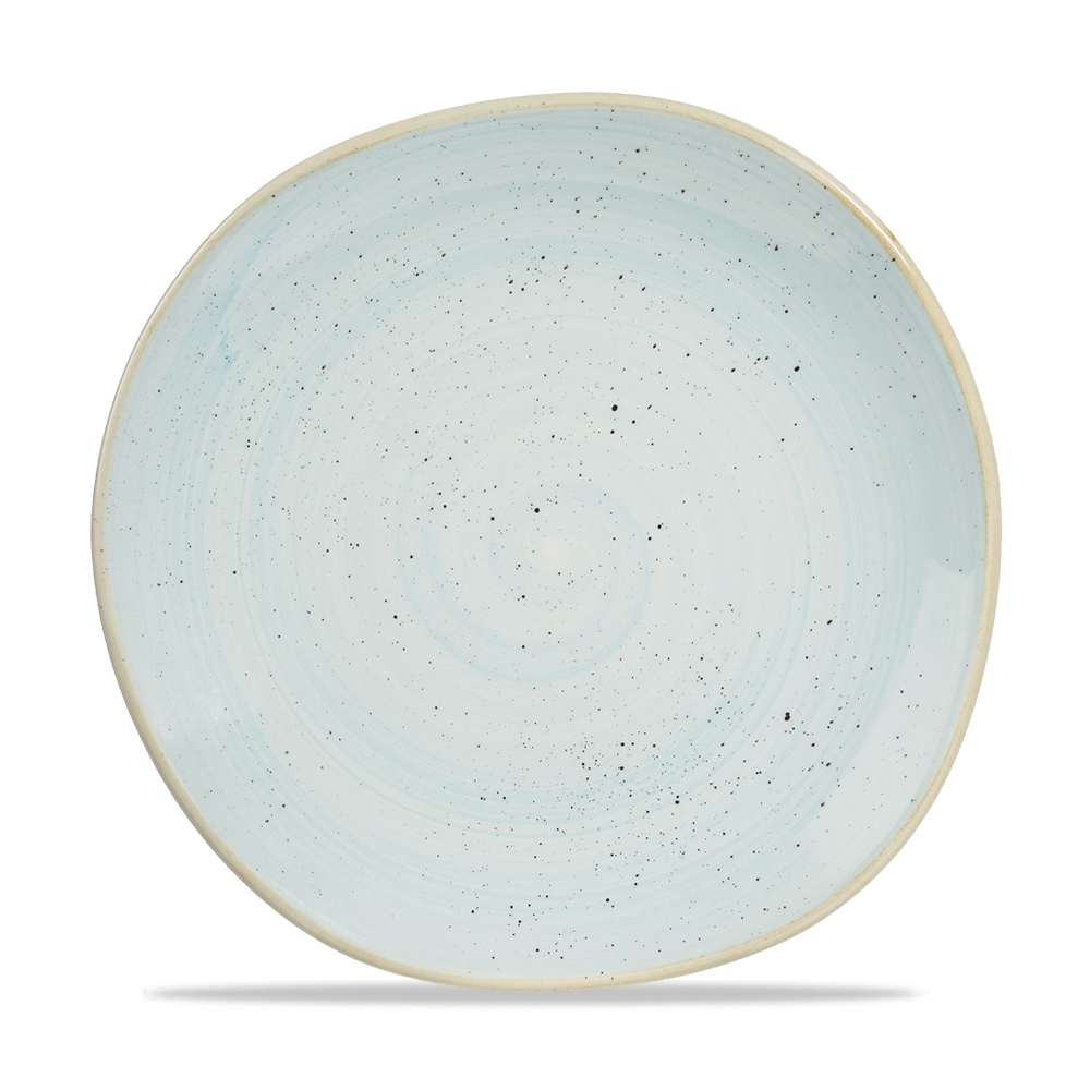 Teller flach Organic 28,6cm STONECAST duck egg