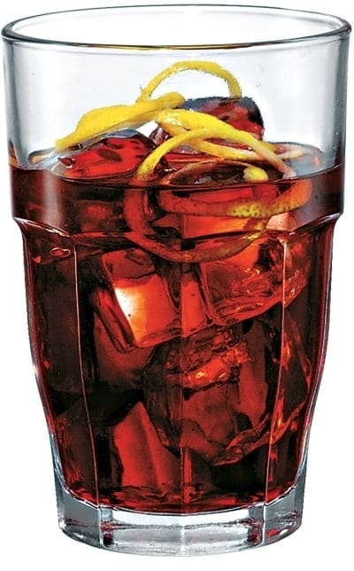 Latte Macchiato-Glas 0,37L ROCK BAR stapelbar