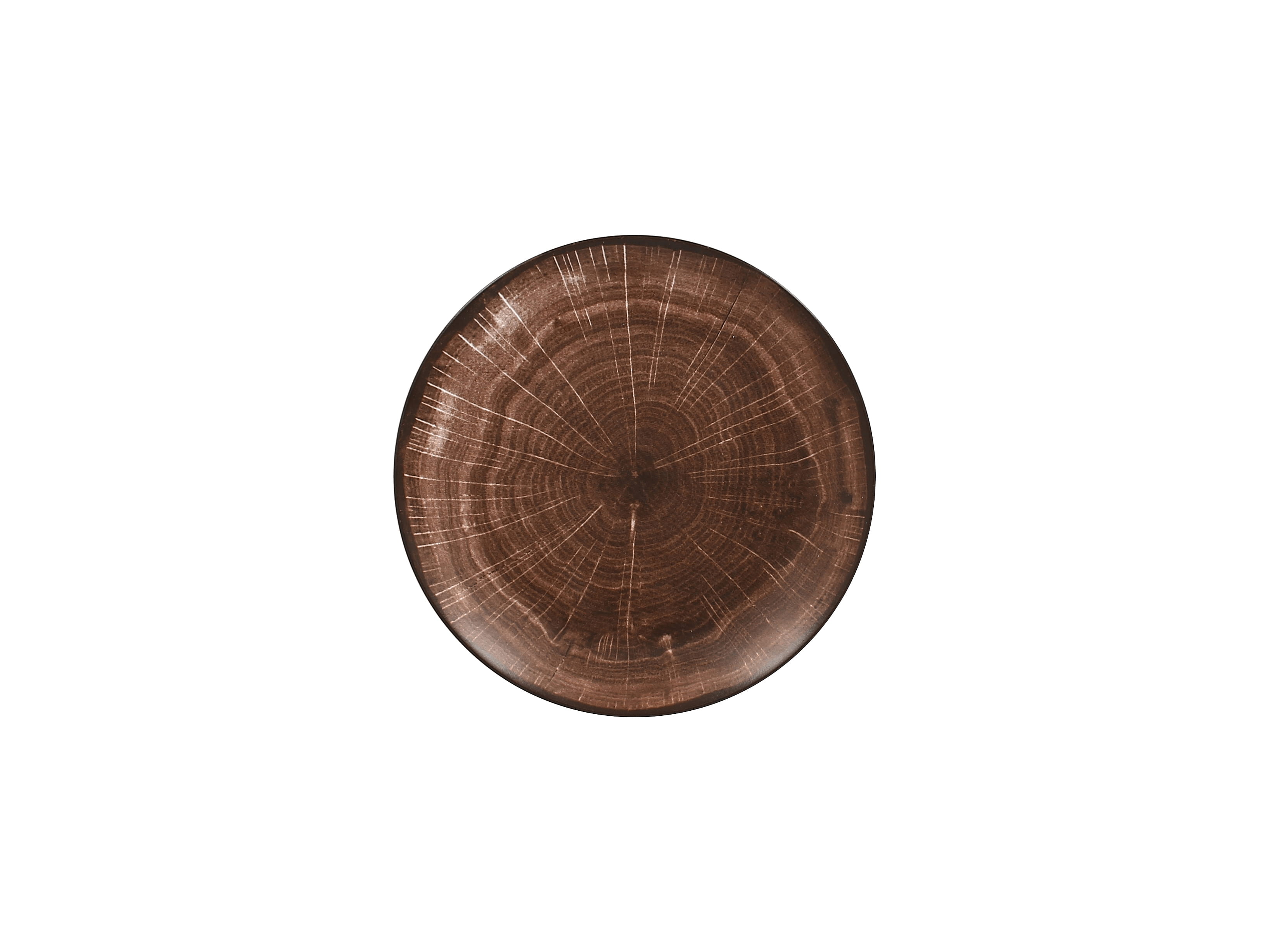 Teller coup 21cm FUSION WOODART oak-brown