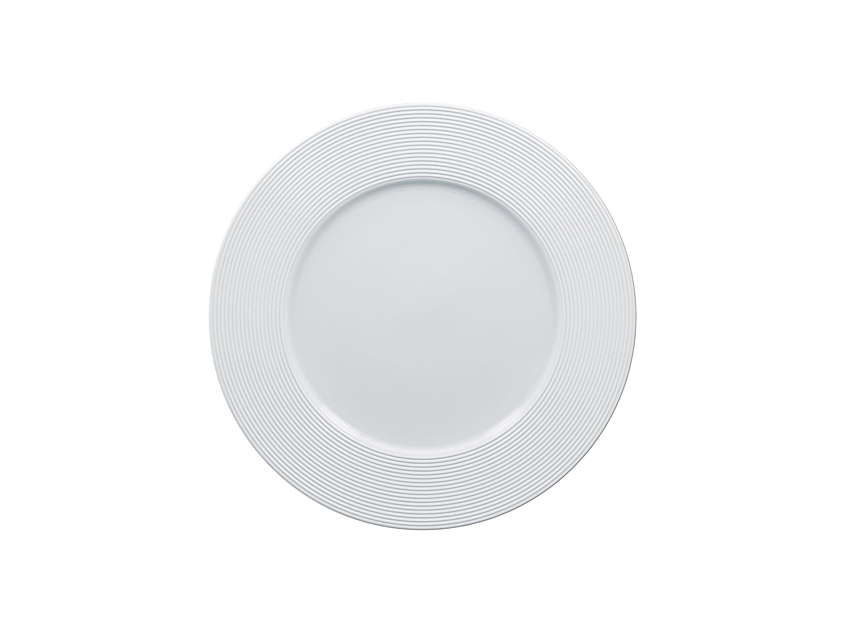 Teller flach Ø24,4cm H2,1cm EVOLUTION white