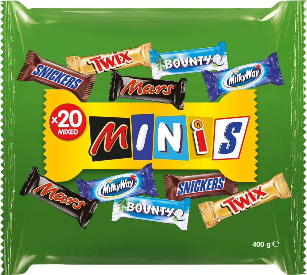 Mars Mixed Minis Schokolade Riegel