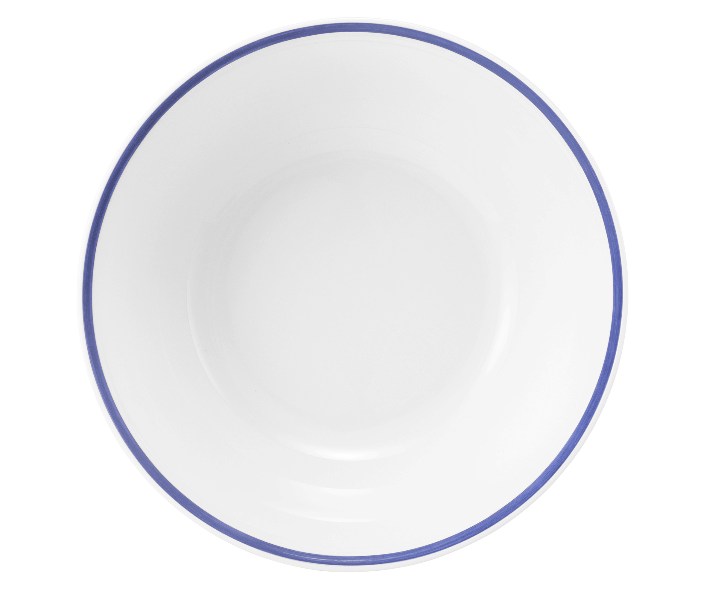 Schale rund rund 24cm COMMUNITY pinselband blau