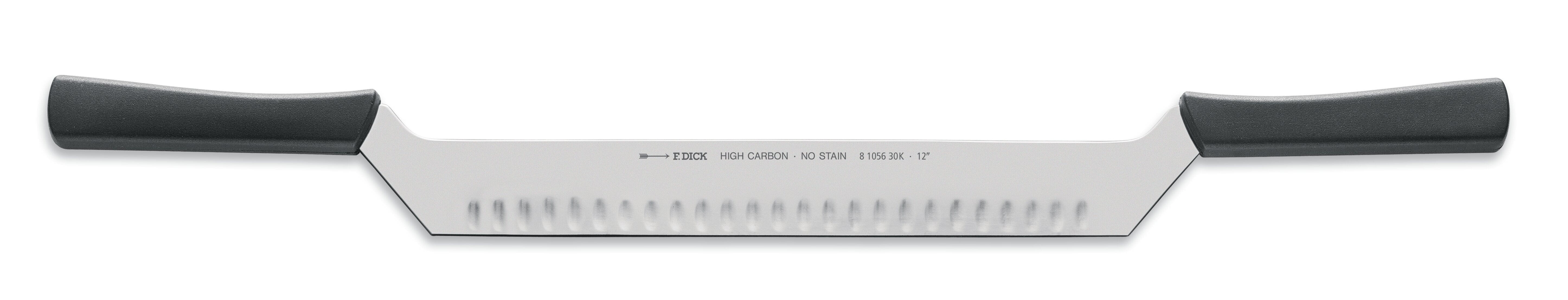 Käsemesser mit 2 Griffe 30cm DICK mit Kulle