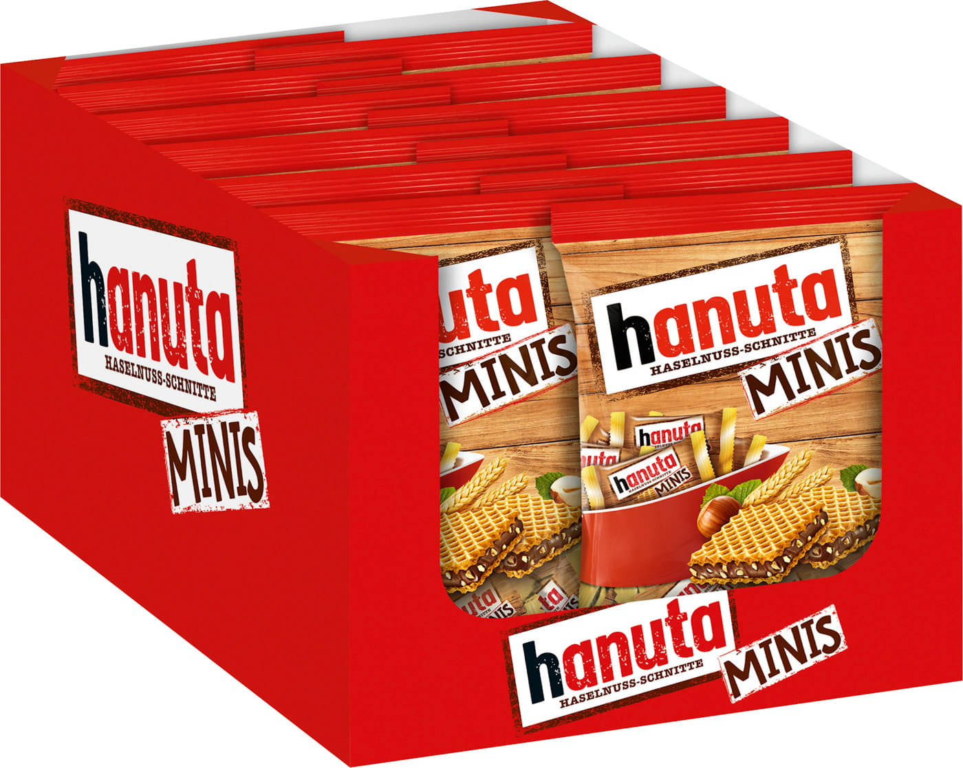 Ferrero Hanuta Schokolade Haselnuss Mini