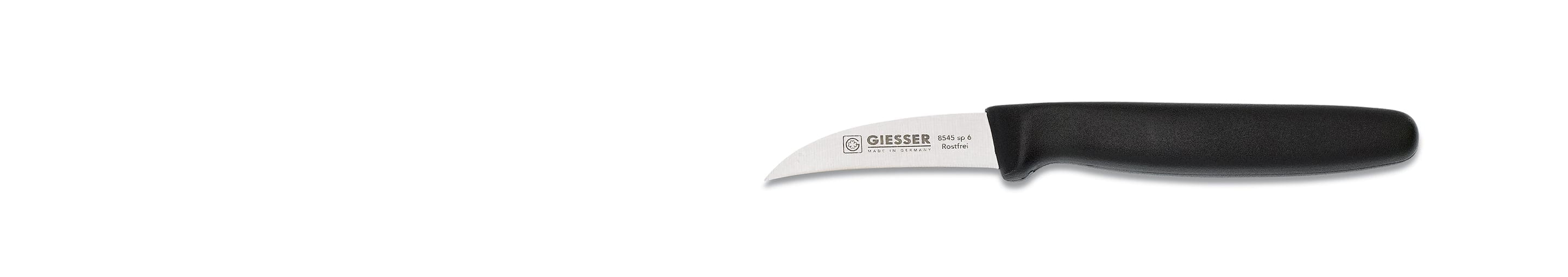 Tourniermesser 6cm schwarz