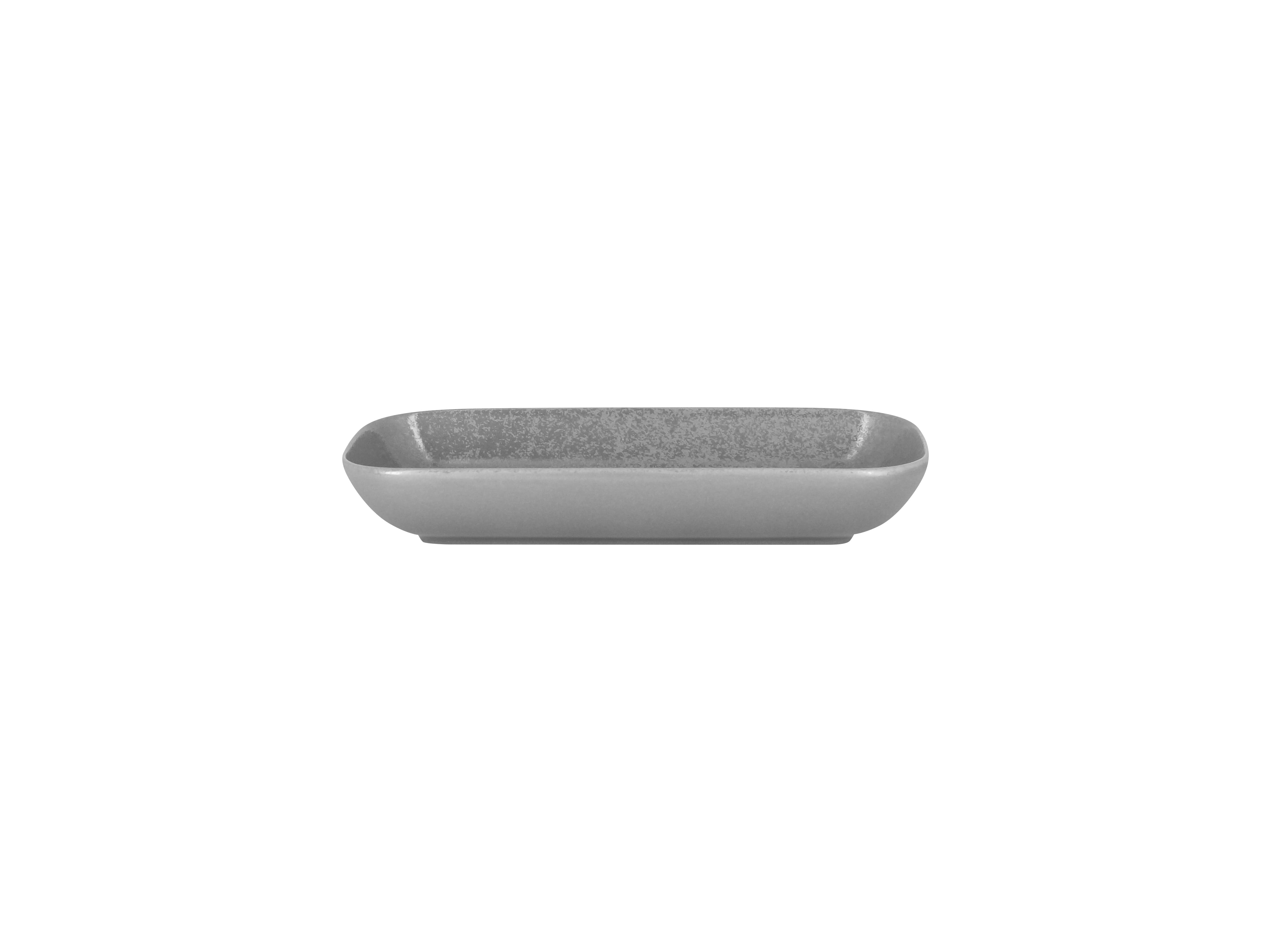 Schale 22x11cm FUSION SHALE grau