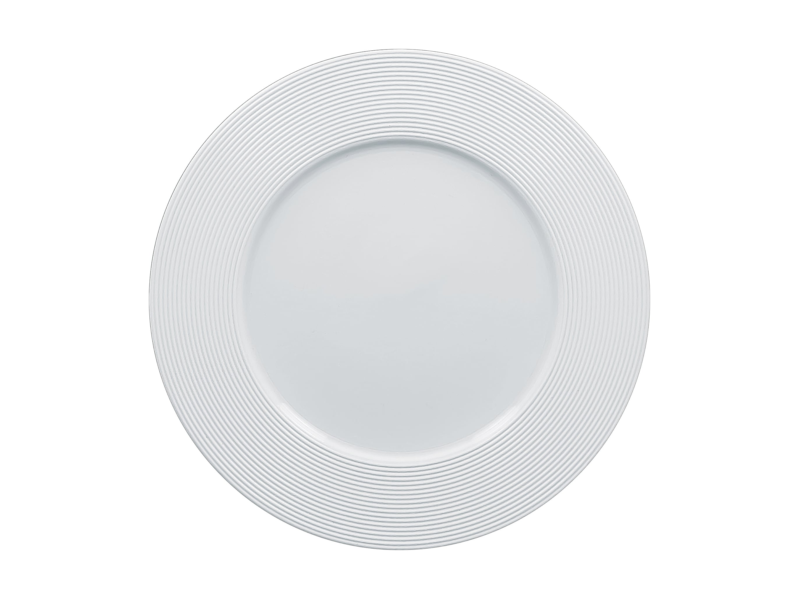 Teller flach Ø30,7cm H2,3cm EVOLUTION white