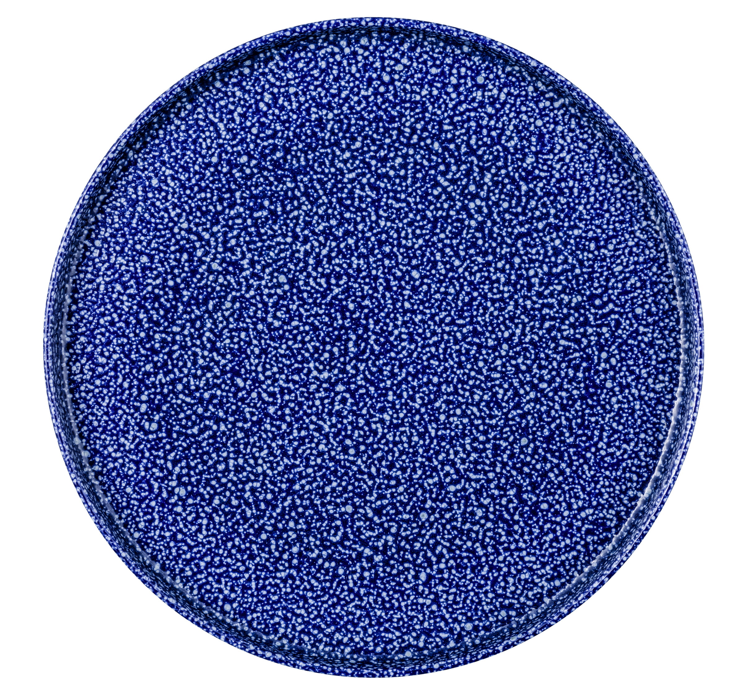 Teller rund flach rund 26cm M5397-26 GOOD MOOD intense blue