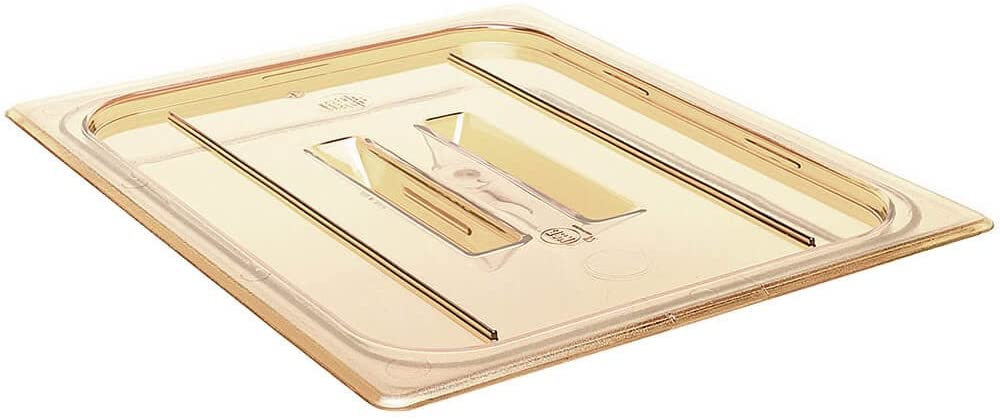 GN-Deckel m.Griff  HP1/2 bernstein 149°C