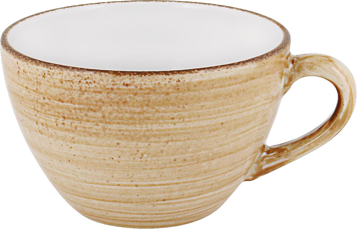 Milchkaffeetasse 0,35l MODERN RUSTIC sand