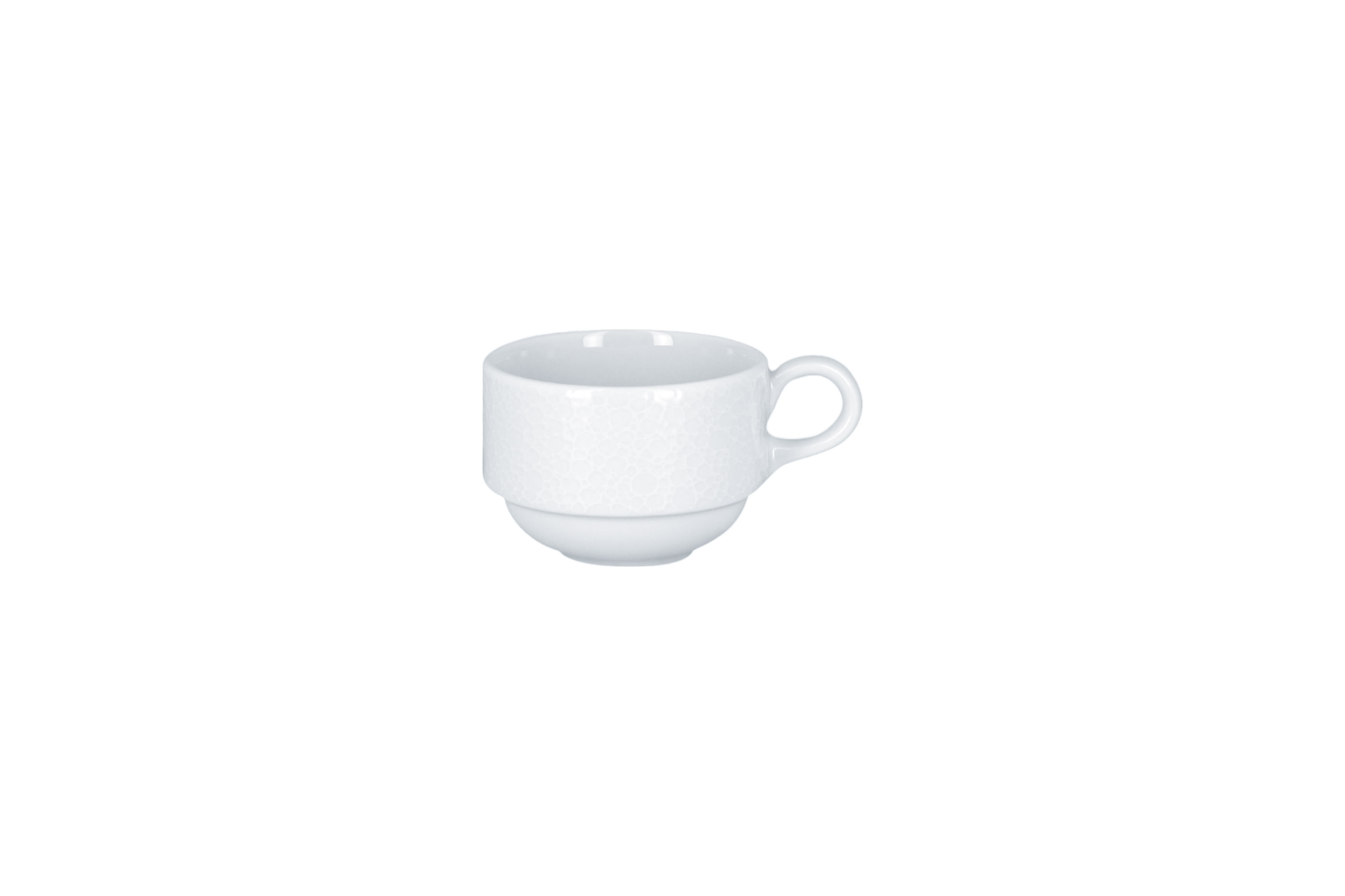 Kaffeetasse Ø8,5cm H6,1cm 0,23L CHARM white