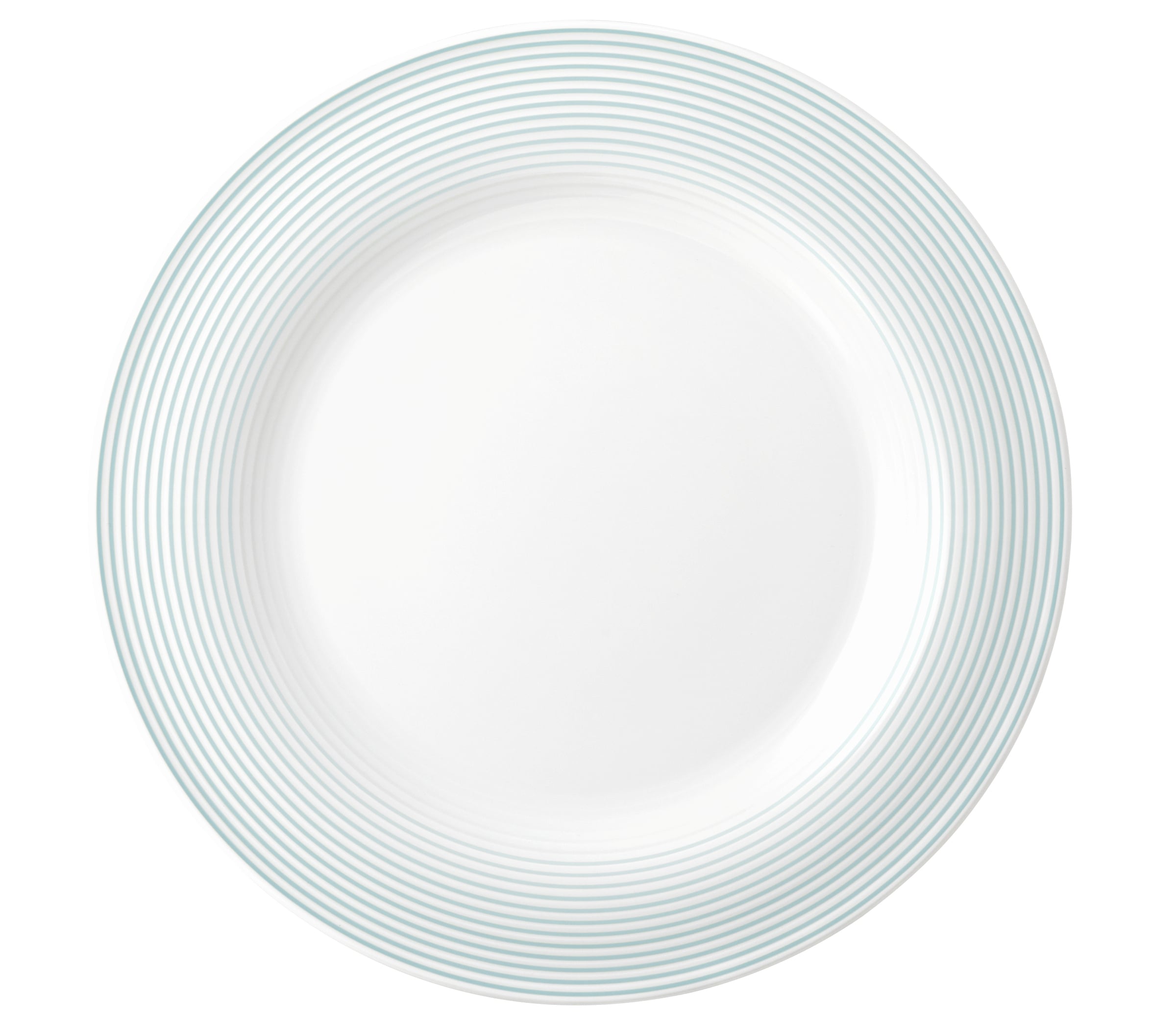 Teller rund mit Relief flach 28cm BLUES arktisblau