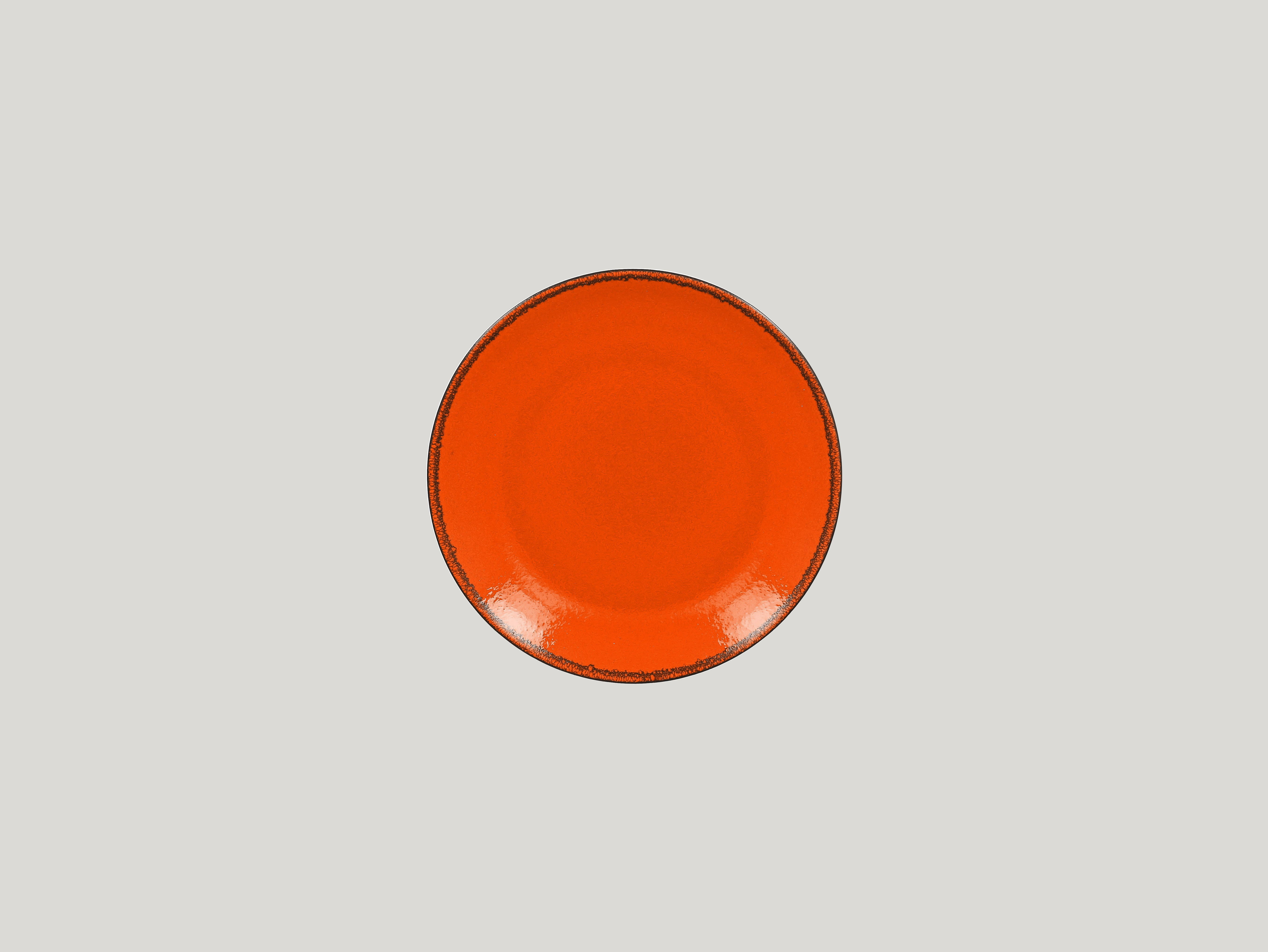 Teller flach coupe Ø17,9cm H2,1cm FIRE orange
