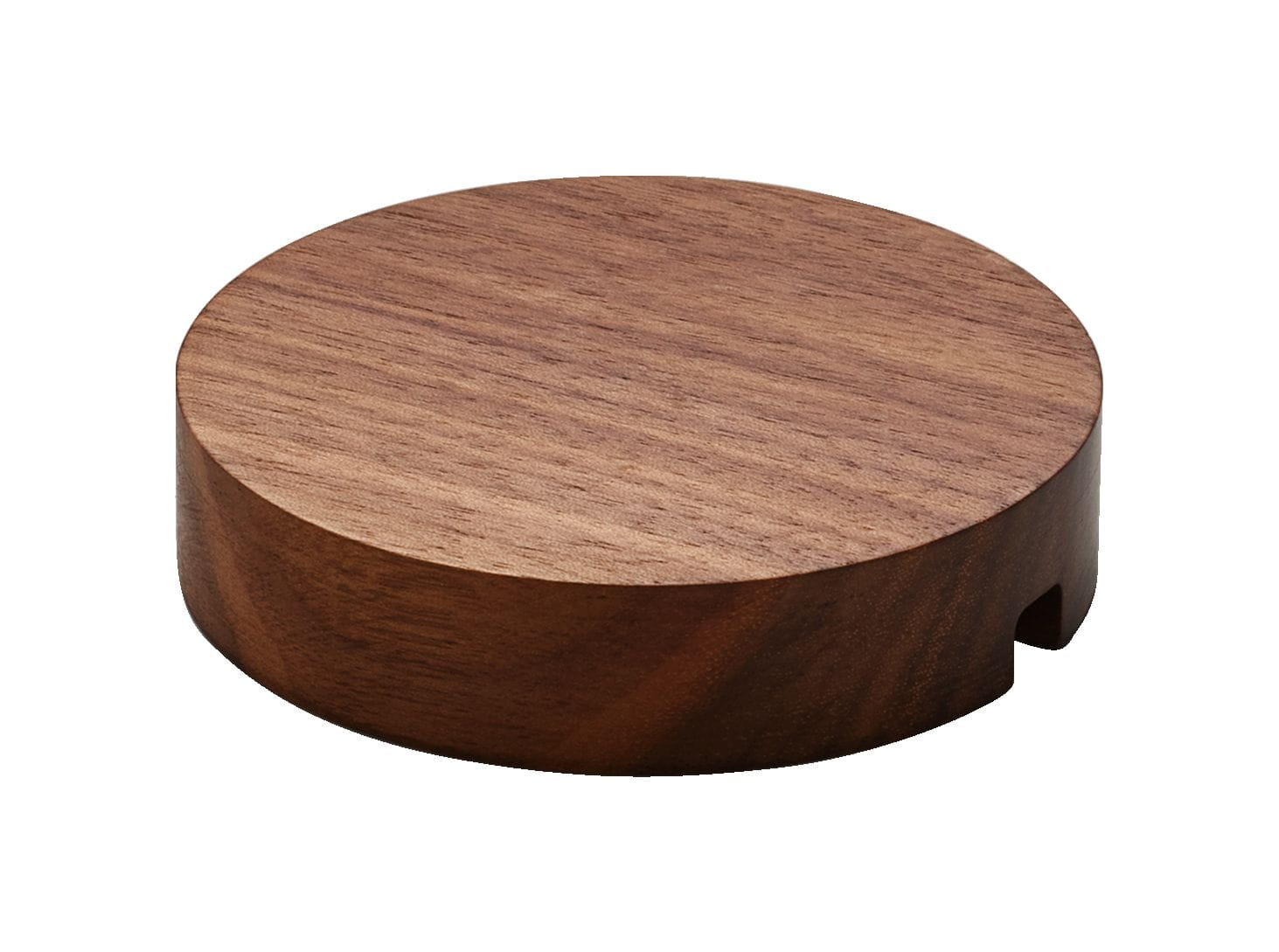 Plateau rund 9cm COAST&COUNTRY Nussbaum