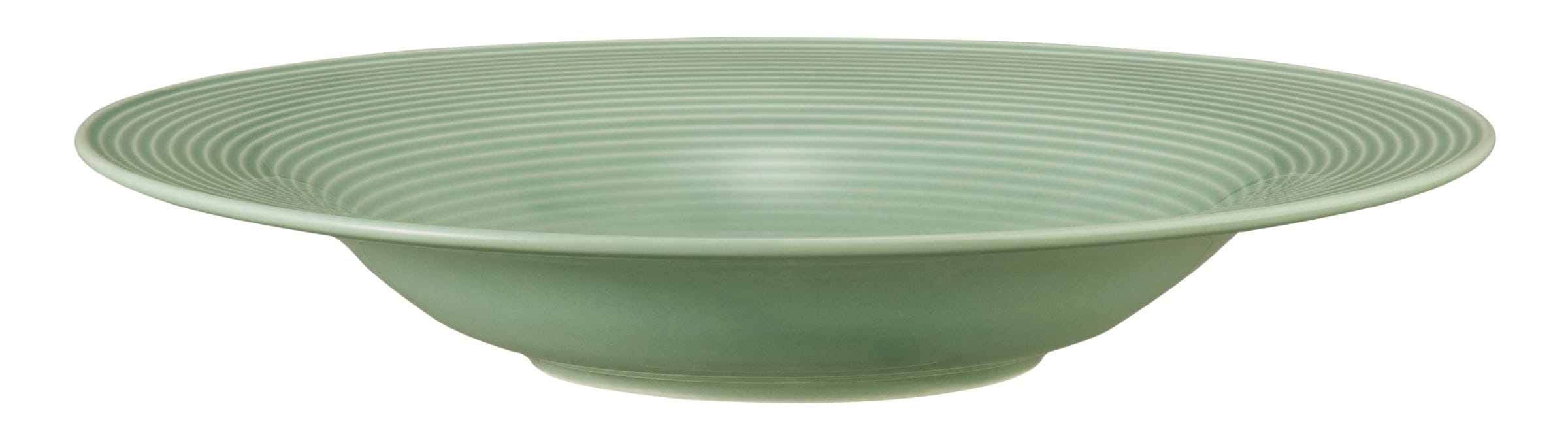 Pastateller rund mit Relief 27,5cm BEAT salbeigrün