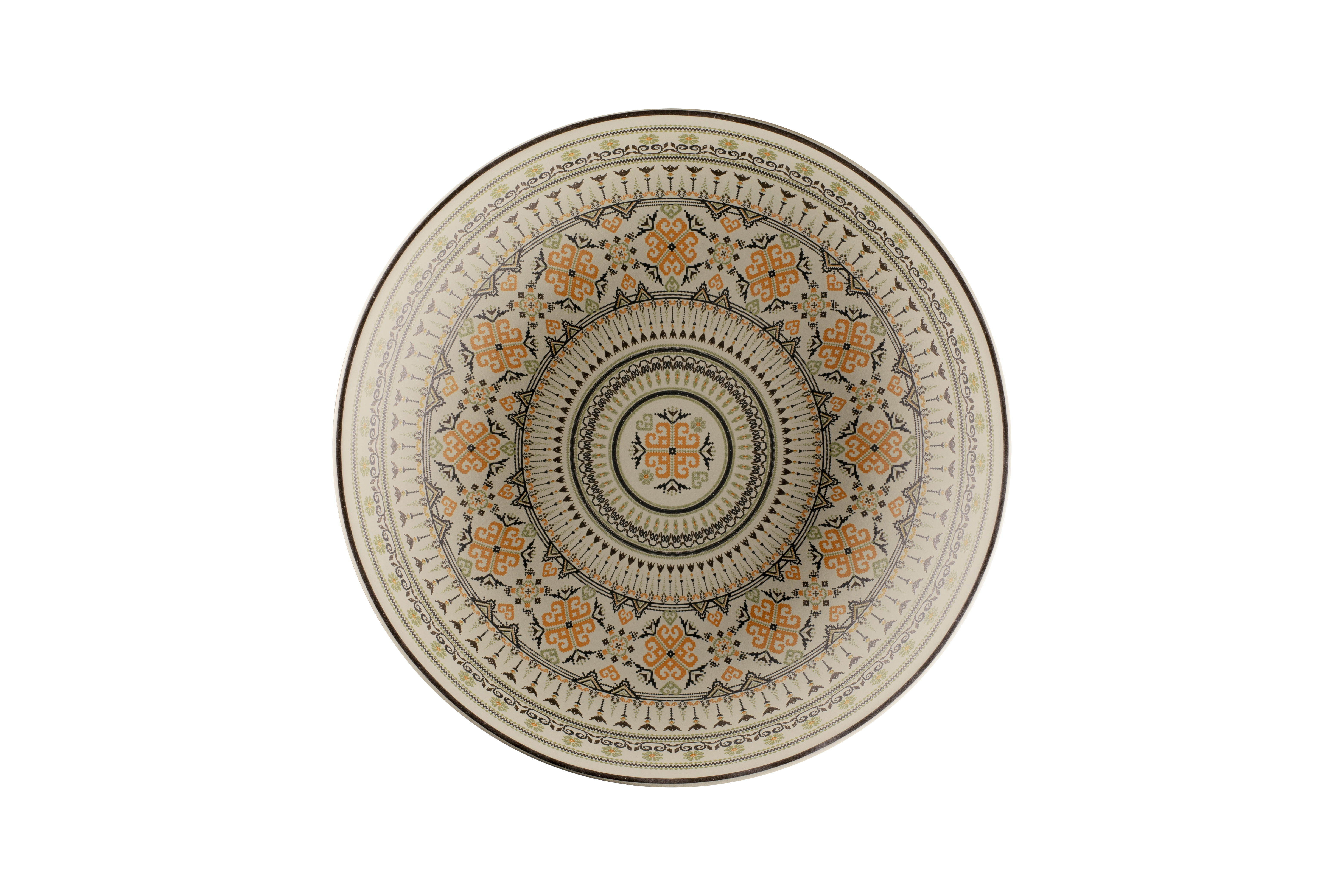 Teller tief coup Ø29,7cm H5cm 1,8L ARGILA GENOA decorated grey