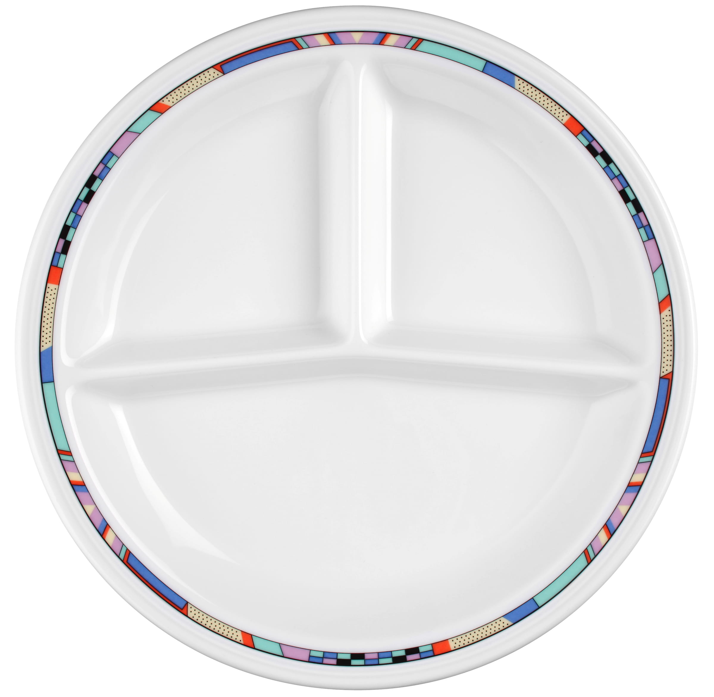 Platte rund mit Relief V219 IM rund 3 tlg. 25,5cm VITALIS portofino