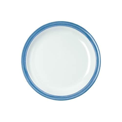 Teller flach Fahne Ø23,5cm BISTRO blau