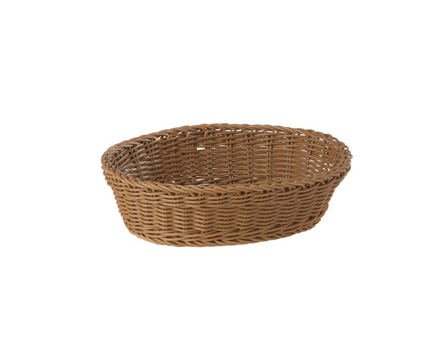 Korb oval 25x19cm H:6,5cm PROFI LINE hellbraun