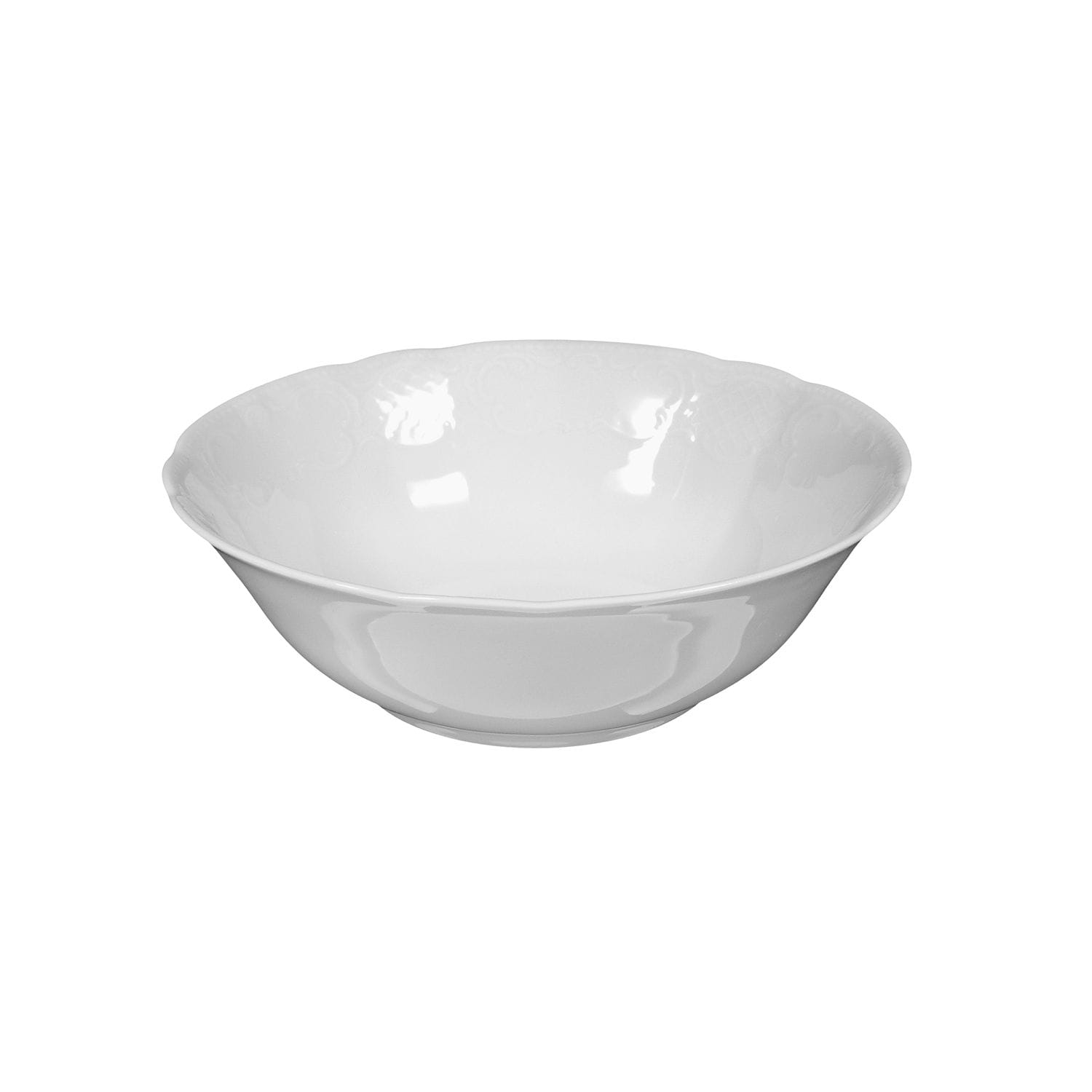 Schale rund 23cm SALZBURG weiß